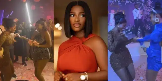 ”Be rich so you can attract rich friends” – Reaction as friends make money rain in Hilda Baci’s 28th birthday (Video)