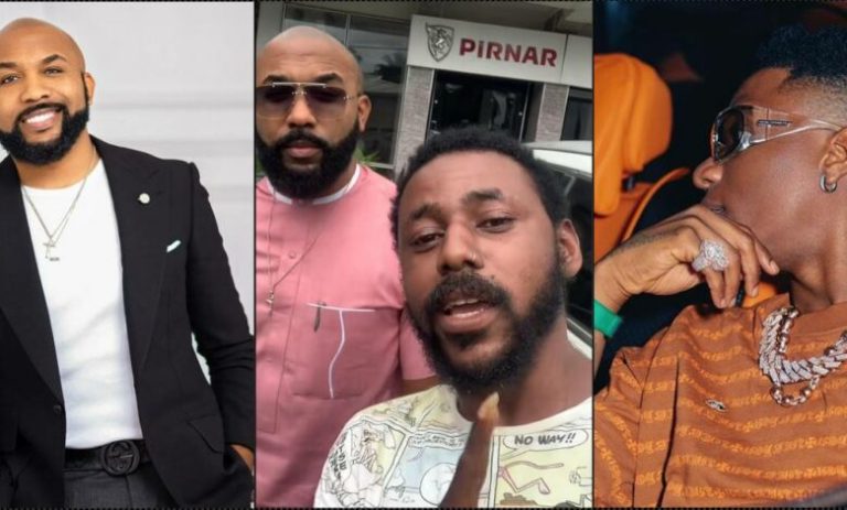 Check out reaction of Banky W as fan describes him as ‘the man who made Wizkid’ (Video)