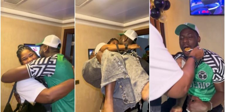 “He was raised with so much love” – Emotional moment Soma reunites with mother following eviction