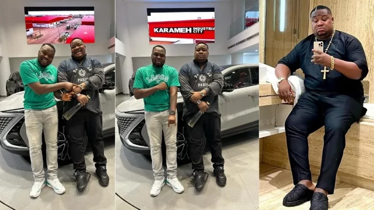“Money too good” – Cubana Chiefpriest splashes over N47.1m on sneakers, shirts & 2 wristwatches, shows off fleet of cars (Video)