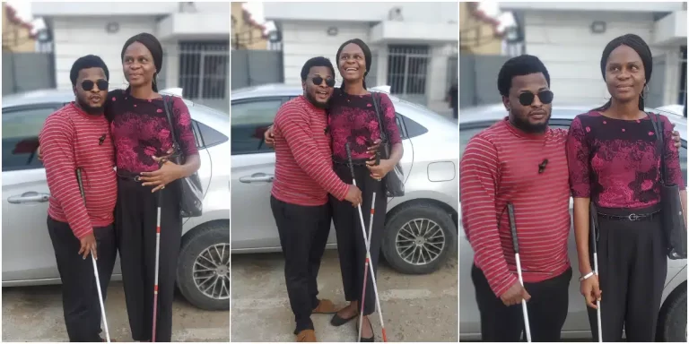 “We have one thing in common, we are both blind” – Visually impaired man set to tie knot with lady who shares same special needs