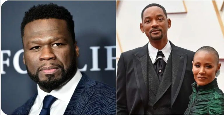 “Free Will Smith” – 50 Cent slams Jada Pinkett Smith over series of revelations