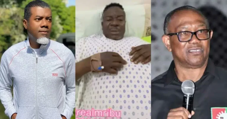 “After all John Okafor did for him” – Reno Omokri taunts Peter Obi as Mr Ibu seeks financial assistance for his health