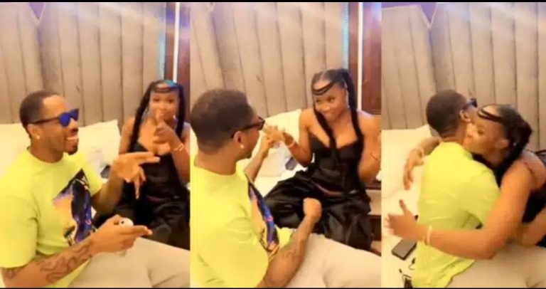 “Success no get enemies” – Reactions as Ike and Ilebaye are spotted sharing a moment