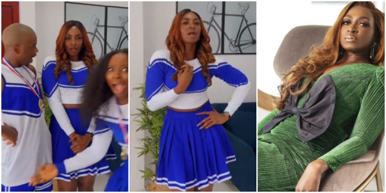 “This woman is ageing backwards, you look 24 here” – 52-year-old Kate Henshaw causes buzz with youthful appearance in sports outfit (Video)