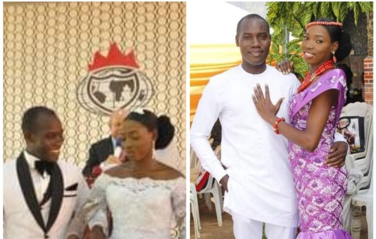 “I married you when I had nothing, not even a foam to sleep on” – Nigerian man celebrates his wife for marrying him when he had nothing