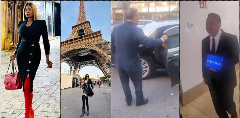 “I’m not coming back” – May Edochie says as she flaunts luxury lifestyle in Paris (Video)