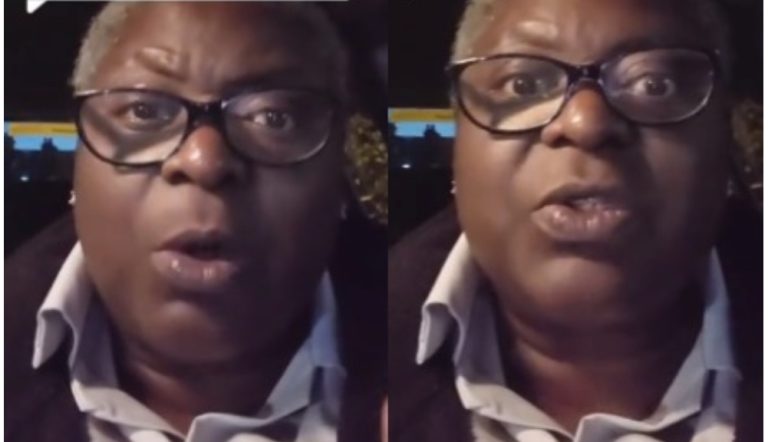 Nigerian woman berates soap seller who criticized her for having triplets at 54 (video)