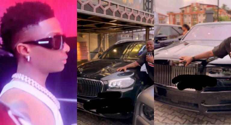 Wizkid storms Lagos club with ₦700 million Rolls-Royce, two other cars worth ₦550 million and ₦450 million