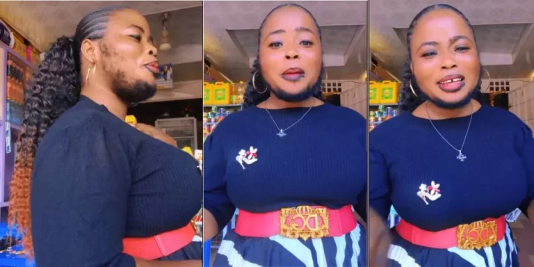 “Can I be with you?” – Men show interest as beautiful lady with full beard shows her unique face (Video)