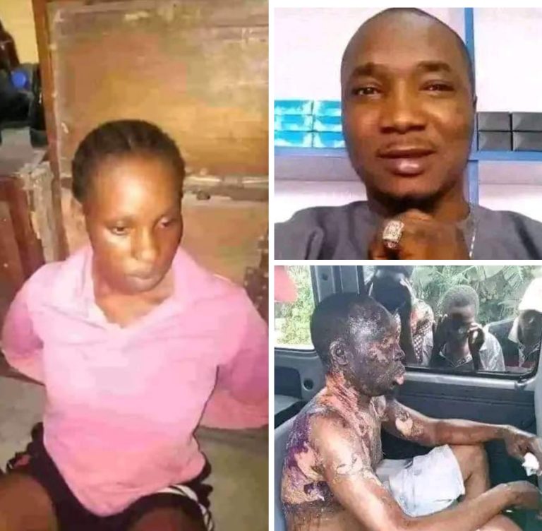 Rivers police arrest woman who poured hot cooking oil on her husband in his sleep
