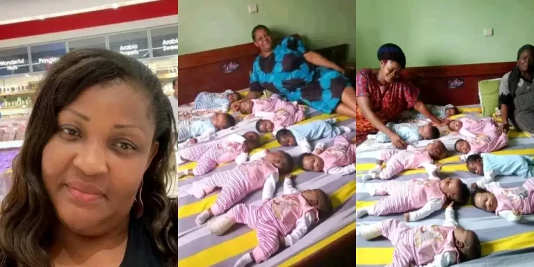 Woman gives birth to nonuplets after 25 years of waiting, photos trend