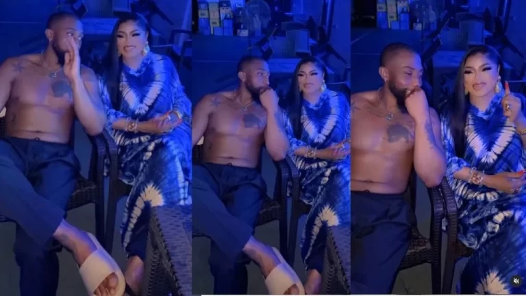 Bobrisky gets social media abuzz as he posts romantic video with alleged boyfriend, clip trends (Watch)