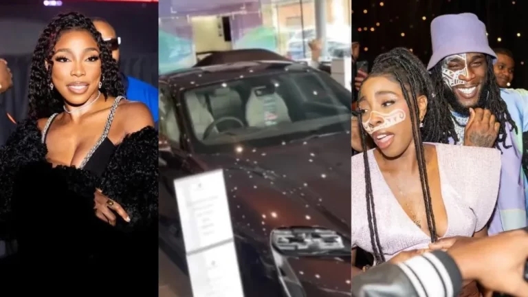 Burnaboy sister Nissi raises eyebrows as she purchases 2024 Porsche Taycan (Video)