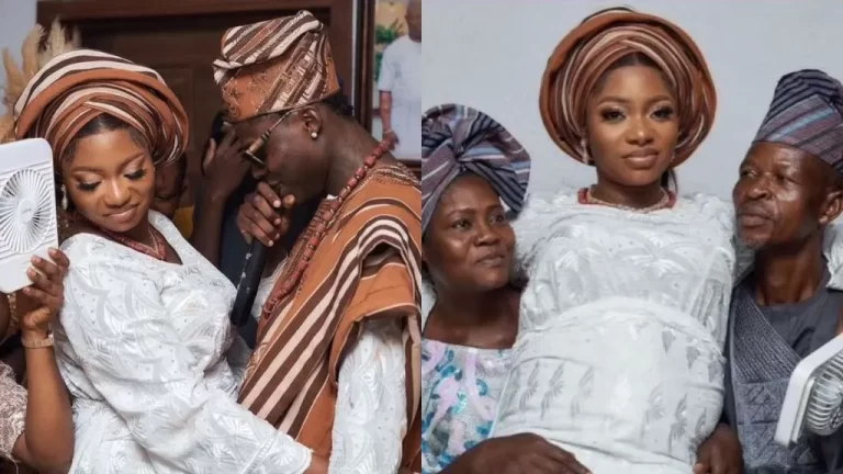 Checkout Photos and Video of Mohbad and Wunmi from their engagement ceremony