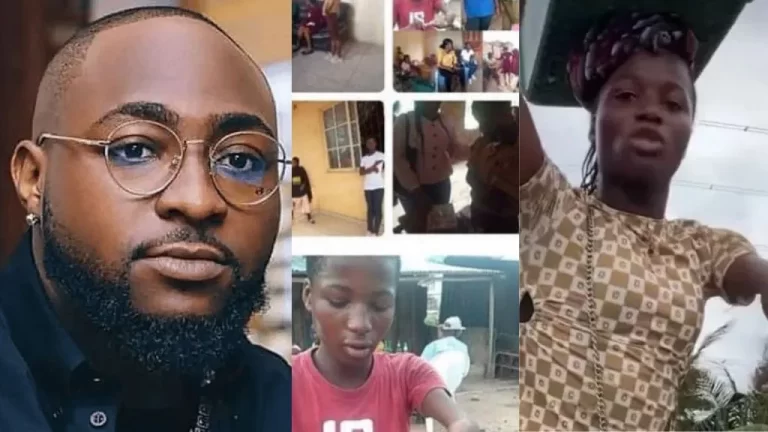 “This is why many men turn women” – Fans tackle Davido as he aborts plan to help viral physically challenged hawker after being exposed