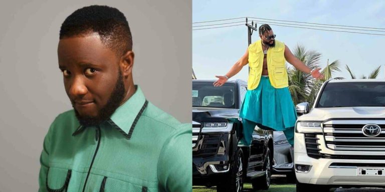 “Poor man will think he’s the owner” – Deeone slams Whitemoney as he shows off two luxury cars
