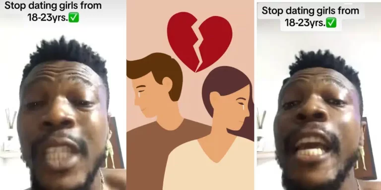 “True talk, 100%” – Man wins hearts, advises against dating girls between 18 and 23 years of age, many agrees