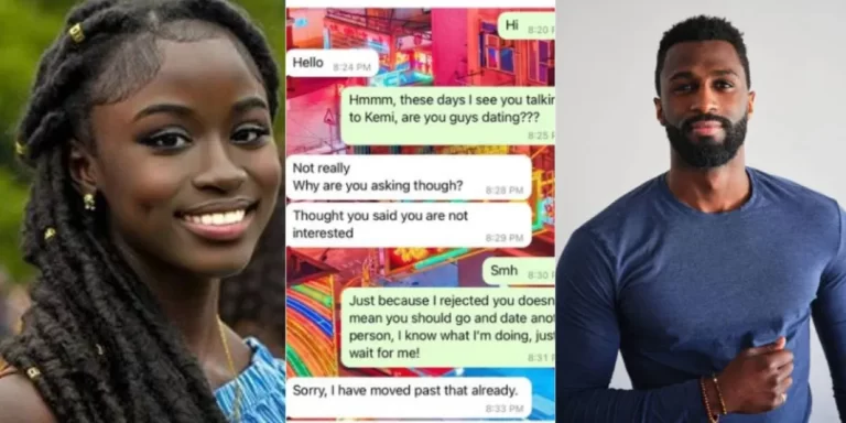 “Men are no longer persuasive” – Lady disappointed as toaster moves to another girl after she rejected him, shares conversation