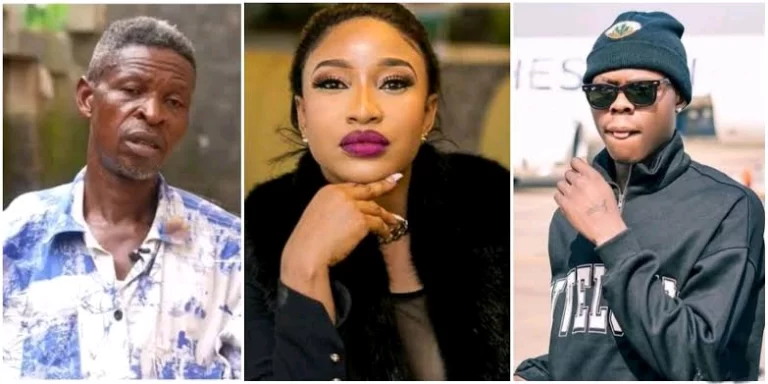 “Leave this man alone, all he’s asking is for DNA” – Fans blast Tonto Dikeh over her recent message to Mohbad’s dad