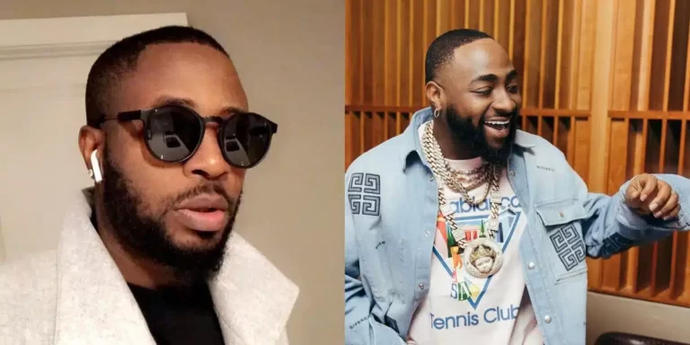 “Money is senior” – Reactions as 30-year-old Davido refers to 37-year-old blogger Tunde Ednut as his younger brother