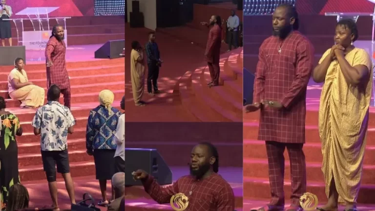 Video trends as Pastor Jimmy Odukoya raises N9.2M to help church members during service (Watch)