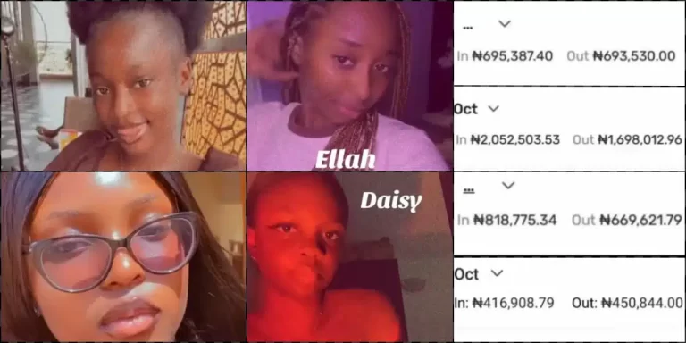 “Which work dem dey do? return the money back to the owner” – Reactions as students flaunts October’s bank statements (Video)