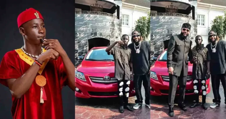 KCee and E Money buy brand new car for Ojazzy, the boy who played native flute in KCee’s song, Ojapiano (Video)