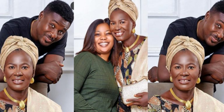 “As your only surviving child with all that I have I will take care of you mum” – Adeniyi Johnson makes lifetime promises to his mother