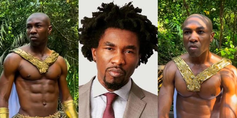 “I’m African, created in the image of God, a warrior, a fighter” – Boma writes as he goes bald for a new movie role (Video)