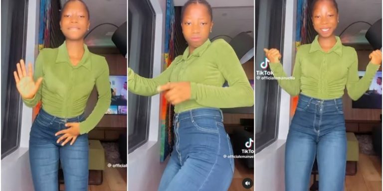 “This babe just make me know say I don old” – New dance video of comedienne, Emmanuella gets people talking