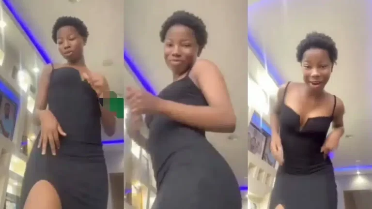 “She needs to be cautioned, she’s just 13” – Reactions as Emmanuella flaunts dancing skills in sexy new outfit, video trends (Video)