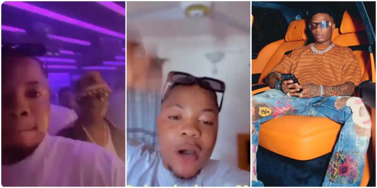 “Wizkid gives people money but na slap he come give me”- Fan cries out (Watch)