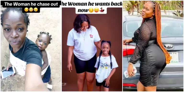 “He thinks we won’t survive” – Nigerian lady rejects man who abandoned her and baby for years; shares transformation photo