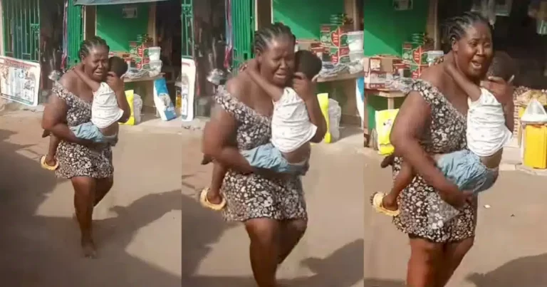 Emotional moment mother finds little daughter who’s been missing for 3 days (Video)