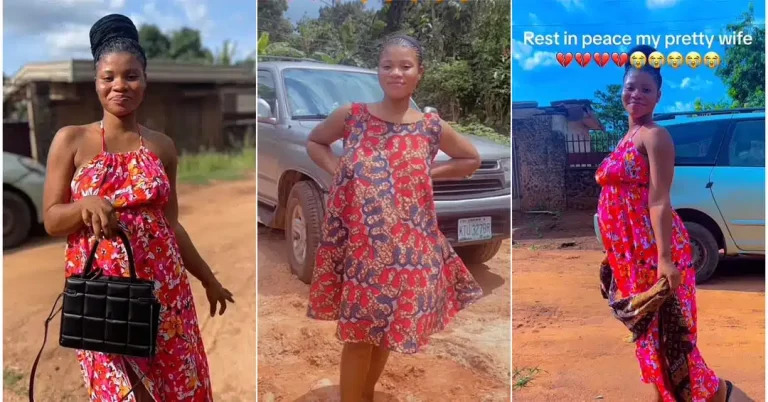 “I still can’t believe my pretty wife is no more” – Man shares touching video