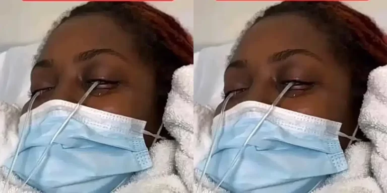 “They had to flush her eyes out 4 times” — Lady nearly goes blind after fixing lashes