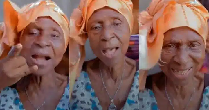 “Hide your man, I don come o” – Nigerian grandma warns ladies (Video)