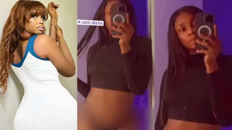 Nigerian transgender, Jay Boogie shows off his body after ‘botched cosmetic surgery’