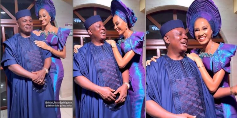 Miss Universe Nigeria Mitchel Ihueze formally introduces her man to her family in Anambra (Photos/Video)