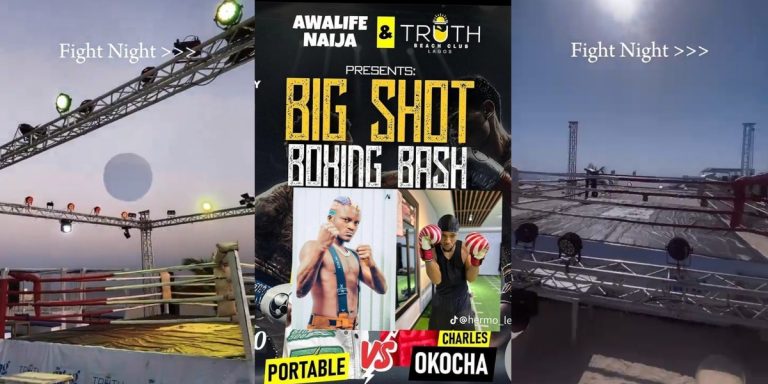 “The stage is set” – Portable vs. Charles Okocha’s Dec. 26 ring fight confirmed as promoter unveils battle ground