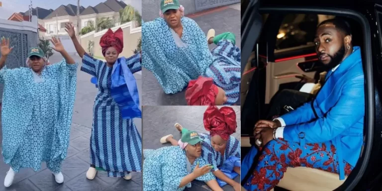 We have not eaten, have mercy on us – Nkechi Blessing and Bakare Zhainab beg Davido, compose song for him (Video)