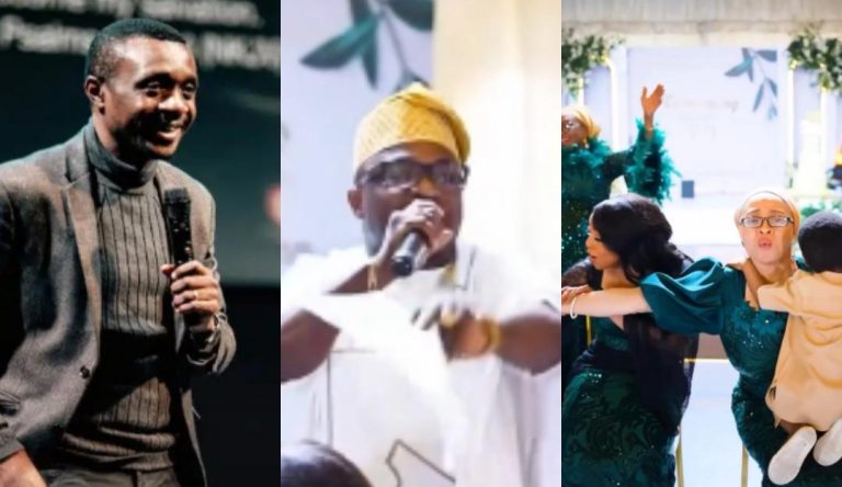 “Expensive joke, anyway, I shall surprise this family” – Nathaniel Bassey reacts after MC used his name to prank audience at event (Video)