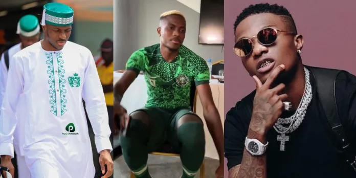 AFCON 2024: Victor Osimhen vibes so hard to Wizkid new song as Super Eagles arrive in Cote d’Ivoire (Video)