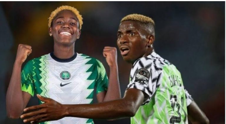 “That’s why we call him GOAT” – Asisat Oshoala celebrates Victor Osimhen following Super Eagles win