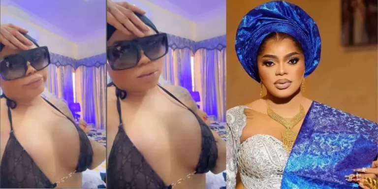 Bobrisky raises eyebrows as she flaunts her boobs online following completion of surgery, fans react as video trends (Watch)
