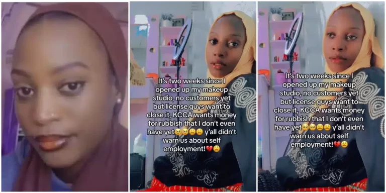 “‘It’s been 2 weeks, still no single customer” – Lady who opened makeup studio cries out