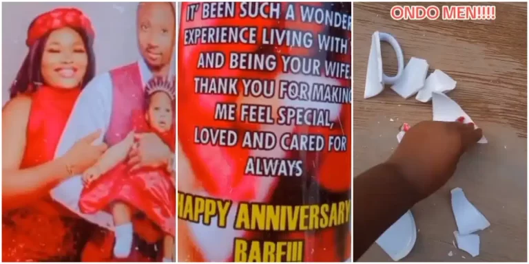 “He used our baby” – Lady dumps husband just days to their 3rd wedding anniversary, shares what she discovered about him