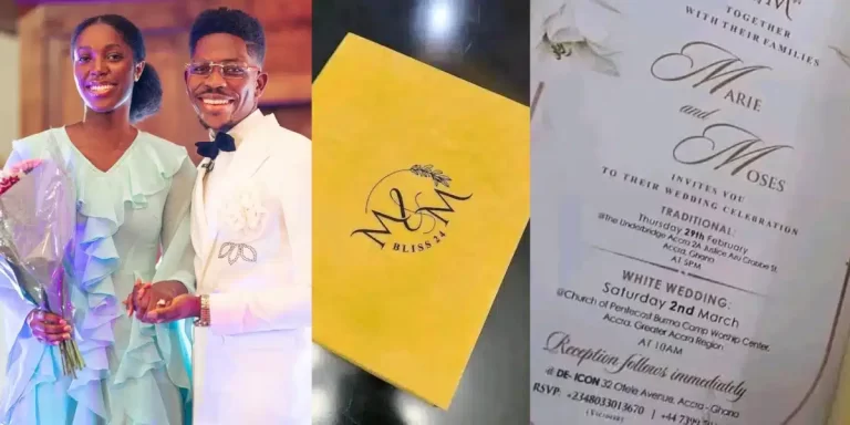 “We publicise your songs, we no go gree” — Man says after being asked by Moses Bliss to delete his wedding invitation from his page, says it’s private