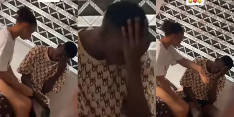 “Let’s be real can relationship work without money?” – Reactions as lady confronts boyfriend for being broke, while she’s hungry